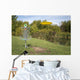 Frisbee Golf With Disc Wall Mural