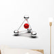 Tetrahedron Wall Decal