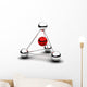 Tetrahedron Wall Decal