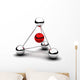 Tetrahedron Wall Decal