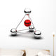 Tetrahedron Wall Decal