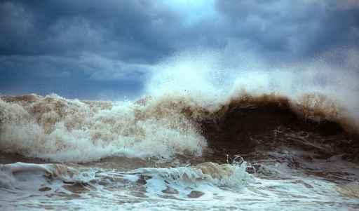 Stormy Waves Wall Mural