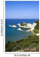 Cliff Cape Drastis, Corfu, Greece Wall Mural