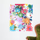 Decorative Floral Wall Decal Design 2
