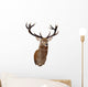14 Point Sika Stags Wall Decal