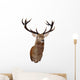 14 Point Sika Stags Head With Path Wall Decal