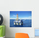 Oil rig Wall Mural