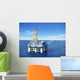 Oil rig Wall Mural