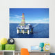Oil rig Wall Mural