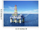 Oil rig Wall Mural