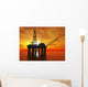 Oil Rig Wall Mural