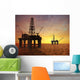 Oil rigs Wall Mural