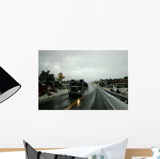 Eighteen Wheeler 3 Wall Decal