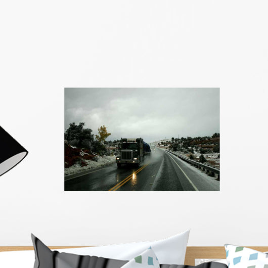 Eighteen Wheeler 3 Wall Decal