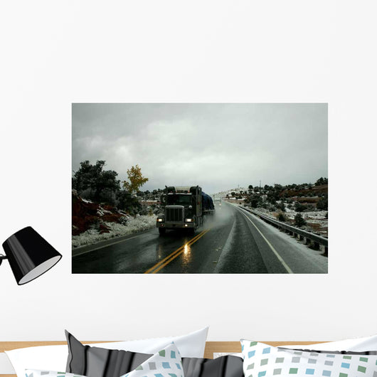 Eighteen Wheeler 3 Wall Decal