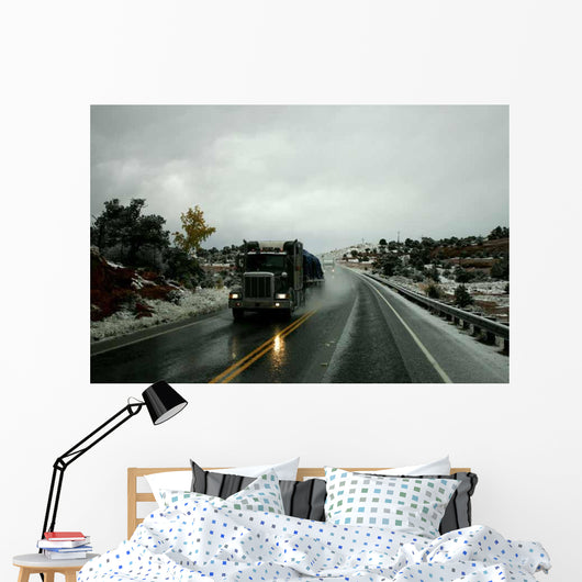 Eighteen Wheeler 3 Wall Decal