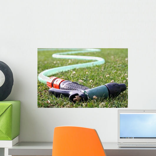 Garden Water Hose Wall Decal