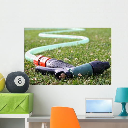 Garden Water Hose Wall Decal