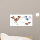 Fancy Fantasy Dragons Wall Stickers