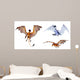 Fancy Fantasy Dragons Wall Stickers