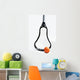 Lacrosse Stick and Ball Wall Decal