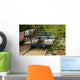 cambodian bamboo train Wall Mural