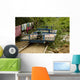 cambodian bamboo train Wall Mural