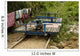 cambodian bamboo train Wall Mural