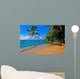 Plage Praslin Aux Seychelles