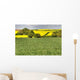 Cultivated Fields and Hurdles Wall Decal