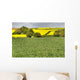 Cultivated Fields and Hurdles Wall Decal