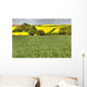 Cultivated Fields and Hurdles Wall Decal