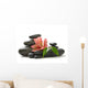 Zen Lily Spa Stones Wall Decal