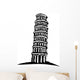 Leaning Tower of Pisa Wall Decal
