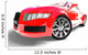Race car Wall Decal