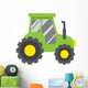 Baby Green Flat Tractor Wall Decal