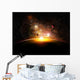 space and planets with constelatin Wall Mural