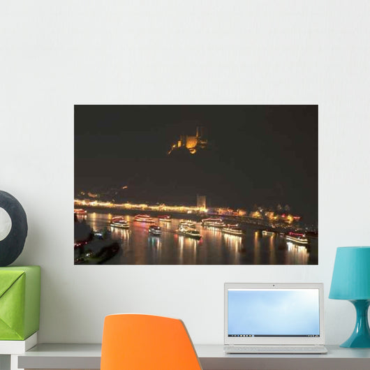 Rhine Flames Wall Decal Design 2