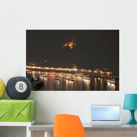 Rhine Flames Wall Decal Design 2