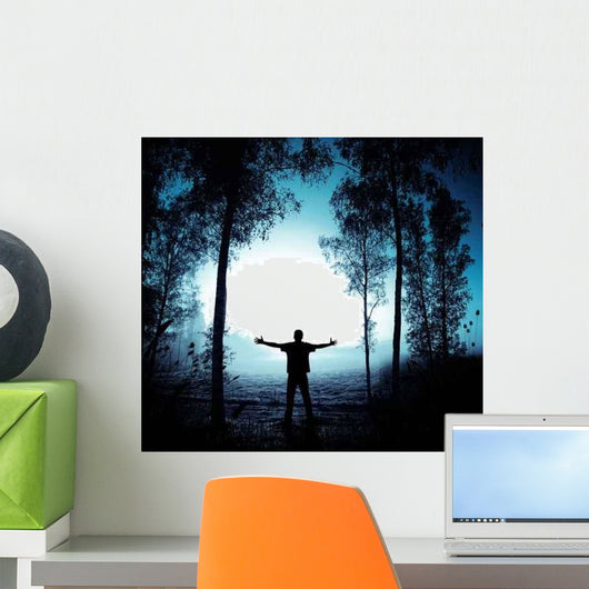 Spooky and Mystic Forest Wall Decal