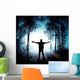 Mystic Forest and Silhouette Wall Decal Design 4