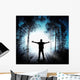 Mystic Forest and Silhouette Wall Decal Design 2