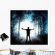 Mystic Forest and Silhouette Wall Decal Design 2