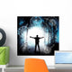 Mystic Forest and Silhouette Wall Decal Design 1