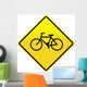 bicycle sign Wall Decal