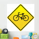 bicycle sign Wall Decal