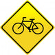 bicycle sign Wall Decal