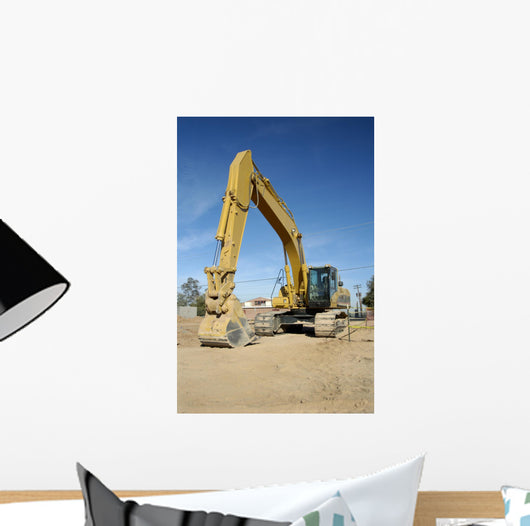 Backhoe 4 Wall Mural
