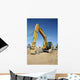 Backhoe 4 Wall Mural