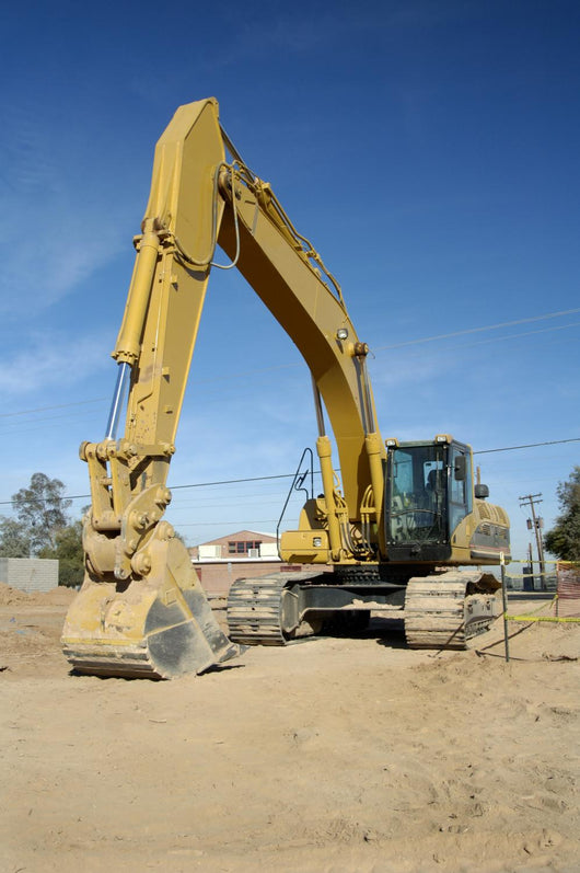 Backhoe 4 Wall Mural